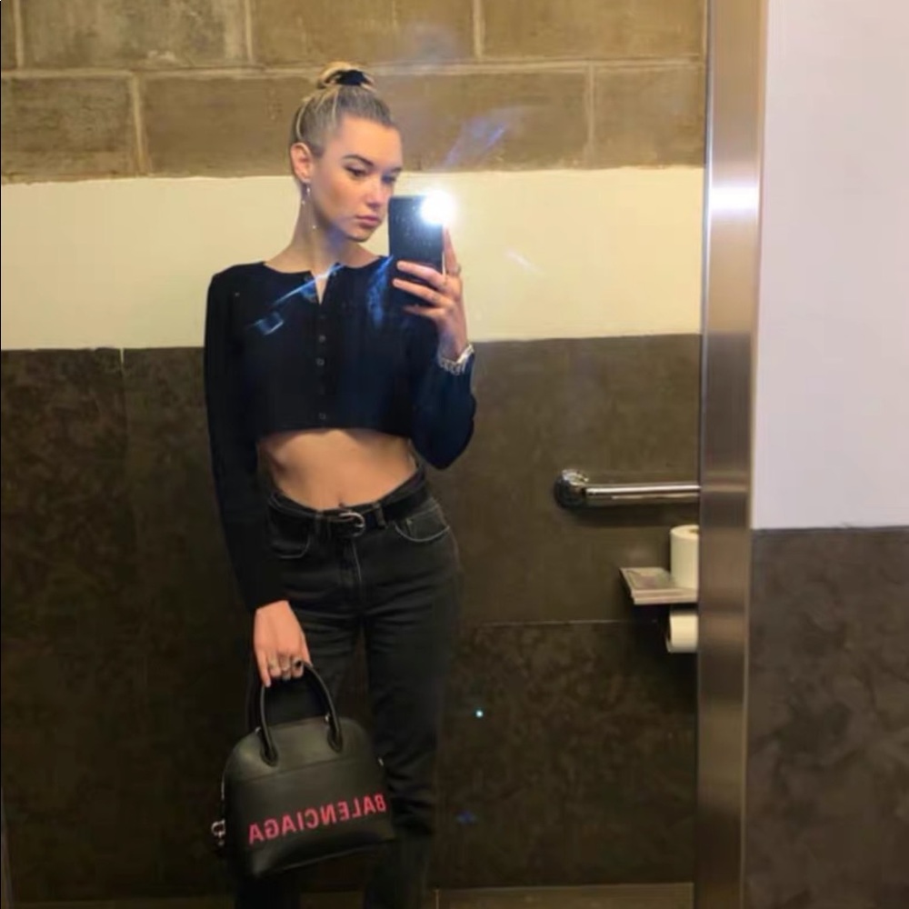Crop cardigan